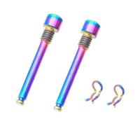 HECHENBAO Loquet d'étrier de Frein de vélo de Montagne en Alliage XT, Disque d'huile, vis de Verrouillage filetée, circlip(Bolt+circlipA)