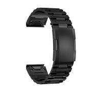HECHENBAO Montre avec petit bracelet carré en acier inoxydable à grain de tête adapté un usage quotidien(Black,22mm)