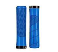 HECHENBAO Poignées de vélo, Gants VTT, klaxon, poignées en Caoutchouc Silicone(Blue)