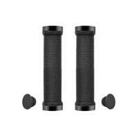 HECHENBAO Poignées Secondaires de Guidon en Alliage d'aluminium for VTT, Double Verrouillage, antidérapantes(Black)