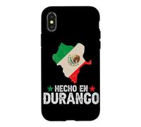 Hecho en Durango Mexique - Fier d'être Mexicain - Durango Coque pour iPhone X/XS