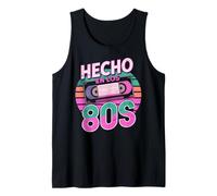 Hecho en Los 80s Latino Rétro Vintage Mexico Espanol Pride Débardeur
