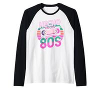 Hecho en Los 80s Latino Rétro Vintage Mexico Espanol Pride Manche Raglan