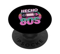 Hecho en Los 80s Latino Rétro Vintage Mexico Espanol Pride PopSockets PopGrip Adhésif