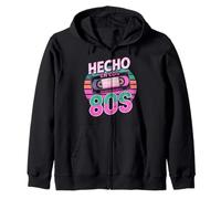 Hecho en Los 80s Latino Rétro Vintage Mexico Espanol Pride Sweat à Capuche