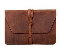 hecho. Housse de protection „Pablo“ pour MacBook 12 Pouces - Fait main, 100% cuir véritable & commerce équitable (Pochette)