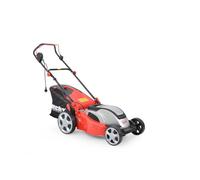 HECHT 1845 Tondeuse électrique | Largeur de coupe 46 cm | 1800W | Kit mulching | Bac de ramassage 60L | Réglage centralisé de la hauteur de coupe sur 7 positions