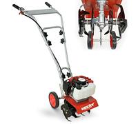 HECHT 752 Motobineuse Moteur 2 temps Fraiseuse Houe Jardin Houe du cultivateur 16 couteaux 14.3 kg largeur travail 25cm 9000tr/min