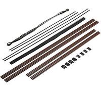 hecht international 100690502-VH Moustiquaire pour fenêtre « Master Slim » -80 x 100 cm-Marron