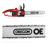 Hecht jardin 2416 QT Scie a ébrancher Tronçonneuse électrique 2400 W Sécateur électrique Scie de qualité avec épée Oregon
