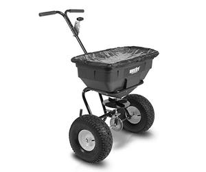 Hecht Jardin 256 Épandeur Universel de Haute Qualité 60L Dosage Exact et Distribution précise Roues