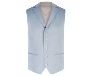 HECHTER PARIS Gilet de costume bleu clair, Taille 52