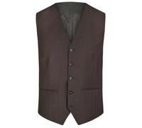 HECHTER PARIS Gilet de costume marron / noir, Taille 26