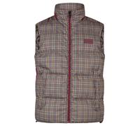 HECHTER PARIS Gilet marron / rouge, Taille M-L