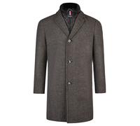 HECHTER PARIS Manteau mi-saison gris foncé, Taille L-XL