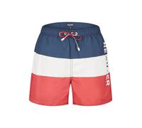 HECHTER PARIS Shorts de bain bleu / rouge / blanc, Taille M