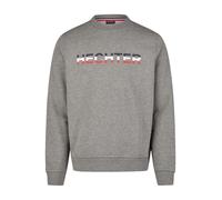 HECHTER PARIS Sweat-shirt bleu marine / gris foncé / rouge sang / blanc, Taille XXL