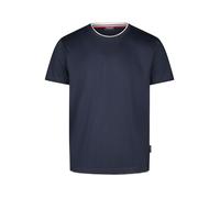 HECHTER PARIS T-Shirt bleu foncé / blanc, Taille L