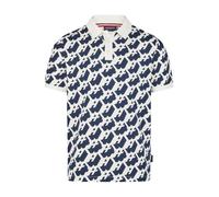 HECHTER PARIS T-Shirt bleu marine / blanc, Taille XXL