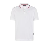 HECHTER PARIS T-Shirt bleu marine / rouge sang / blanc, Taille XXXL