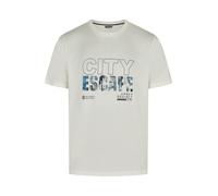 HECHTER PARIS T-Shirt bleu / noir / blanc cassé, Taille XL