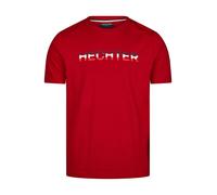 HECHTER PARIS T-Shirt rouge / blanc, Taille L