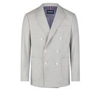 HECHTER PARIS Veste de costume gris / blanc, Taille 56