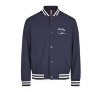 HECHTER PARIS Veste mi-saison bleu foncé / blanc, Taille XXL