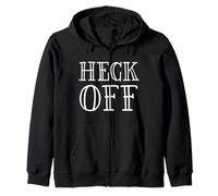 Heck Off- Funny Adult Gag Gift Halloween Costume Heck Sweat à Capuche