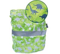 HECKBO Magique Cartable Sac-à-Dos Pluie Protection pour Enfant - Dinosaures Dinos - Change de Couleur sous la Pluie - avec Bandes réfléchissantes - Protection Sac à Dos imperméable - Universel