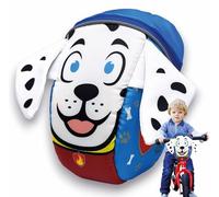 HECKBO Sacoche Convertible 2 en 1 - Sac de Guidon et à Dos pour Enfant - Design Chien - Compatible pour Vélo, Tricycle et Scooter avec Panier Avant