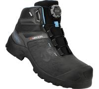 Heckel MACCROSSROAD 3.0 S3 HIGH BOA 6736346 Chaussures montantes de sécurité S3 Pointure (EU): 46 noir, jaune 1 paire(s)