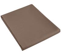 Heckett Lane Uni Satin Pillow Case, Taupe, 80 x 80 cm