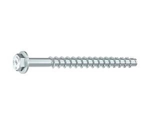 HECO - 48391 - vis d'ancrage béton - MULTI-MONTI-plus SS - Tête hexagonale avec embase - D7.5 L50 - qté 50 pièces