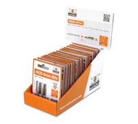 HECO Blister tray, HD-20, orange, 15 blisters de 2 embouts chacun Quantité:1