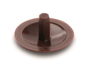 HECO Cache-vis pour vis à trou Ø2,4mm, Ø12mm, RAL8011, brun noisette, 500 pcs. Quantité:500
