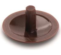 Boîte 500 Cache-vis pour vis à trou 2.4 HECO - Blanc 9010 - Ø 12mm - 19874