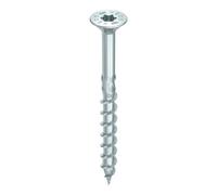 HECO Vis bois Topix Plus – Ø6x120 mm Tête fraisée à poches, filetage partiel, T30 – Boîte 100
