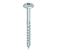 HECO - Vis bois HECO-TOPIX-plus 8 x 140 mm Tête ronde large T-Drive Filetage partiel Boîte 50
