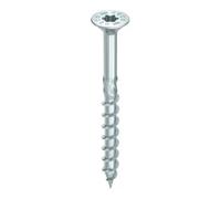 Heco – Vis bois HECO‑TOPIX-plus 8,0 x 320 Tête fraisée HECO‑Drive Filetage partiel A3K 50 pcs