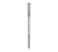 HECO HECO Vis à tête fraisée TWIN avec nervures UD 7,5 x 270, T-Drive, filetage UK, revêtement HP Quantité:50