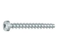 Heco MMS Plus Lot de 100 vis d’ancrage Multi-Monti à tête demi-ronde, galvanisées avec homologation, 48483