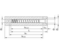 Heco MULTI-MONTI-plus F A4 7, 5 x 45, tête fraisée, T-Drive (50 pièces)