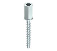 HECO MULTI-MONTI-plus I 7,5 x 60, ancre à filet femelle, tête hexagonale, A2K, 40 pcs. (MMS-plus-I-ITM8/M10-7,5x60) Quantité:40