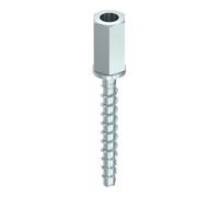 HECO MULTI-MONTI-plus I 7,5 x 60, ancre à filet femelle, tête hexagonale, A2K, 50 pcs. (MMS-plus-I-ITM8-7,5x60) Quantité:50