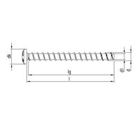 Heco MULTI-MONTI-plus P A4 7, 5 x 75, Rundkopf, T-Drive