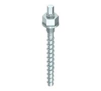 HECO MULTI-MONTI-plus V 10,0 x 110, Vis d’ancrage de pré-installation, tête hexagonale, A2K, 25 pcs. (MMS-plus-V-ETM10-10,0x110) Quantité:25