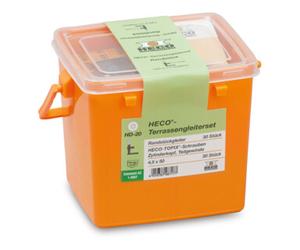 HECO Petit kit fixation terrasse, clip de finition Quantité:1