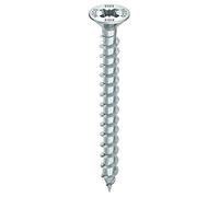 Vis HECO-Topix-Plus - Ø3,5x25mm - Tête Fraisée à poches de fraisage - Filetage Total - PZ2 - Boite de 1000 - 60227 G