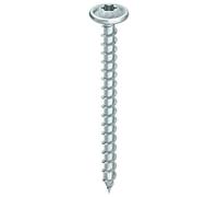Vis HECO-Topix-Plus - Ø6x80mm - Tête Ronde large - Filetage Total - T30 - Boite de 100 - 61094